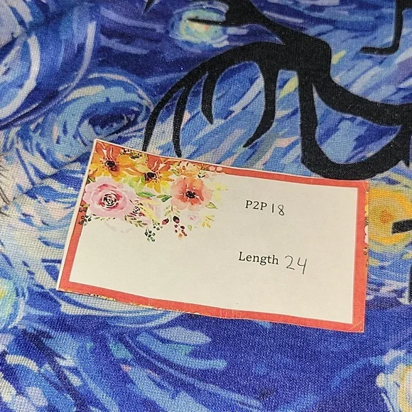 Halloween meets Starry Nights Blouse by One World - Picture 6 of 6